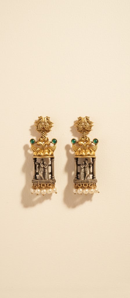 krishan earring 450 krishna earring - Image 1